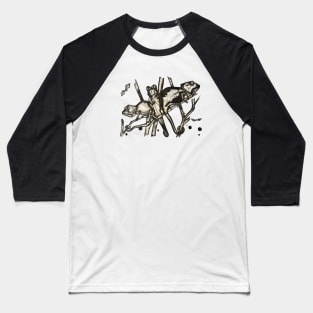 chameleon drawing Baseball T-Shirt